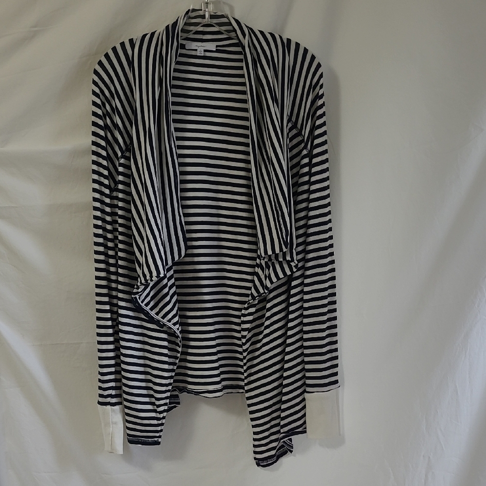Mystree Striped Navy and Cream Sweater